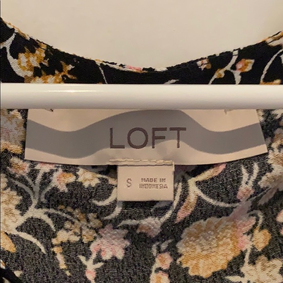 Floral Tie Waist Ruffle Flare Dress - Picture 3 of 3